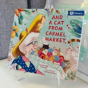 NEW And A Cat From Carmel Market Paperback Book